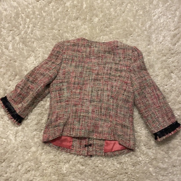 INC Pink Tweed Jacket - Picture 4 of 4